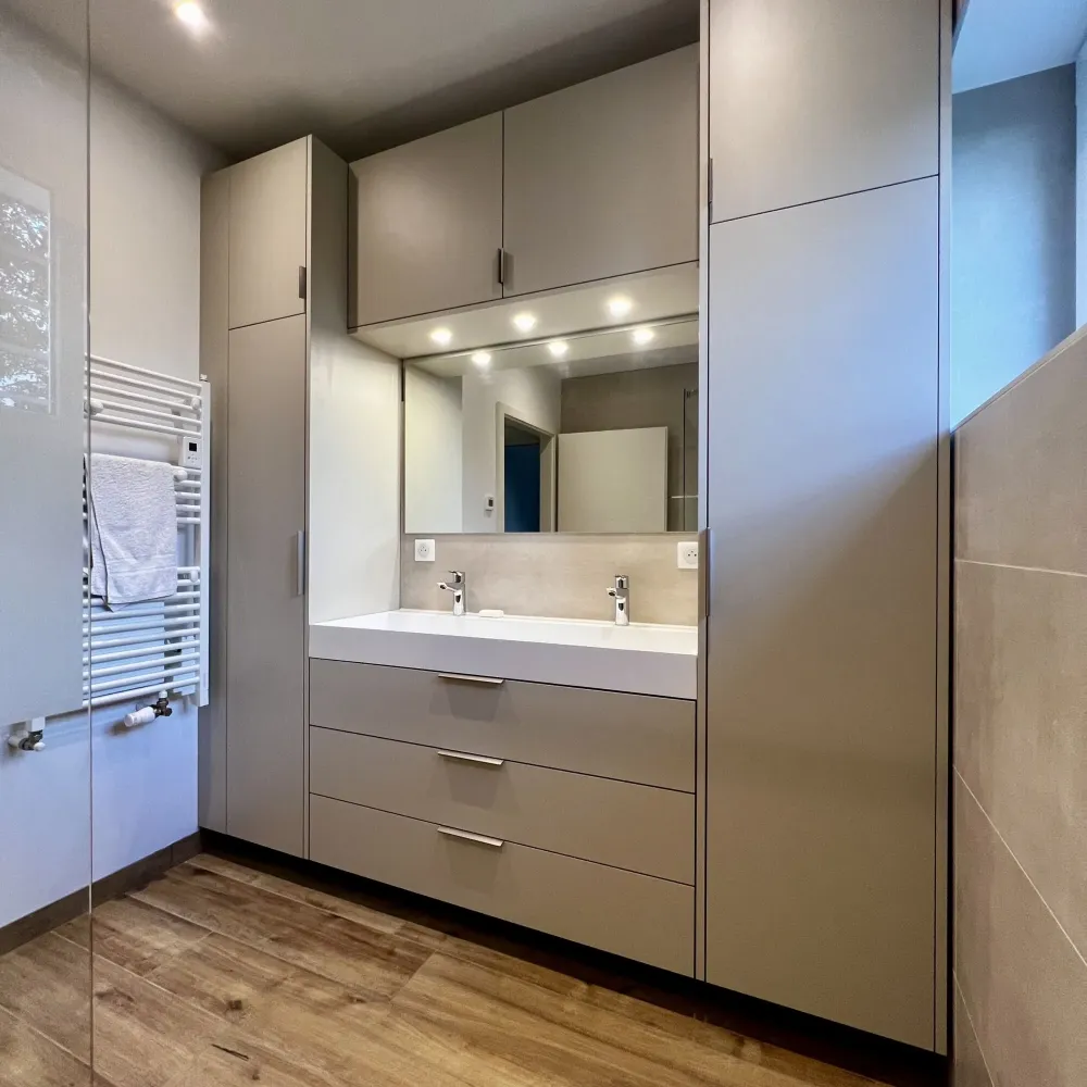 Meuble de salle de bain moderne